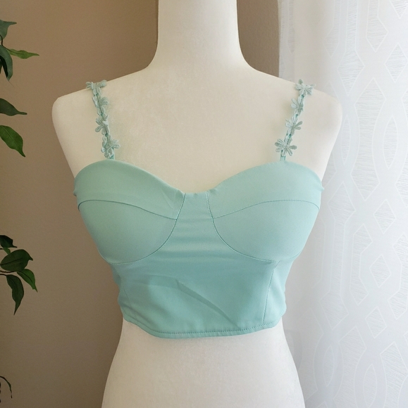 Tobi Tops - Strappy bustier top